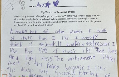 Local Students Become Mindful Music Youth Champions