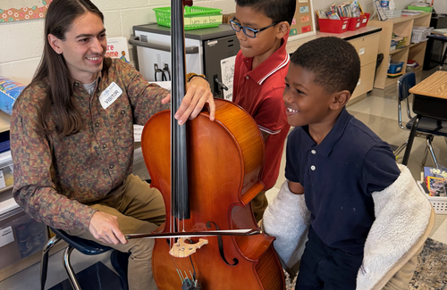 Feel The Music: Cello Visits to Four Ohio Schools
