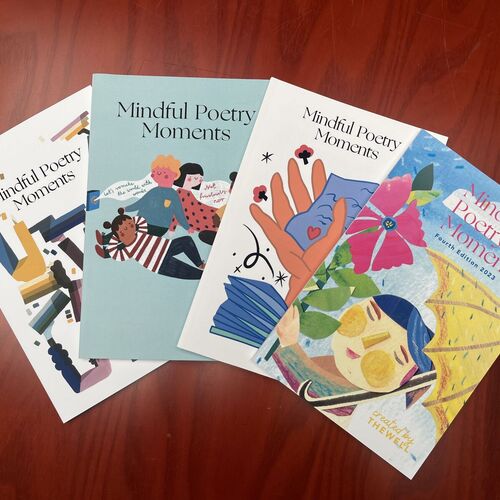 Our four Mindful Poetry publications (2020-2023)