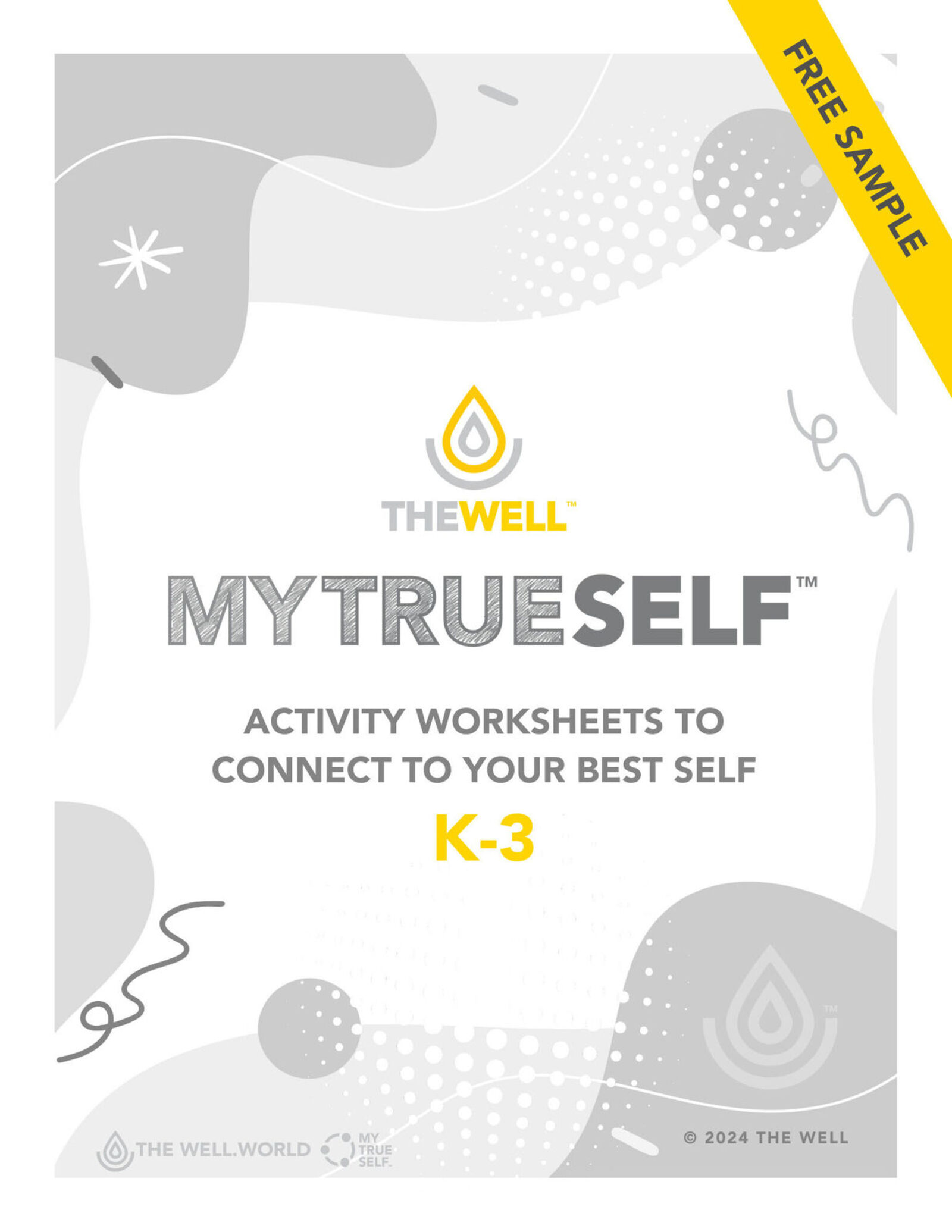 My True SELF FREE PDF Sample Activity Worksheets for K-3 + Educator Guide