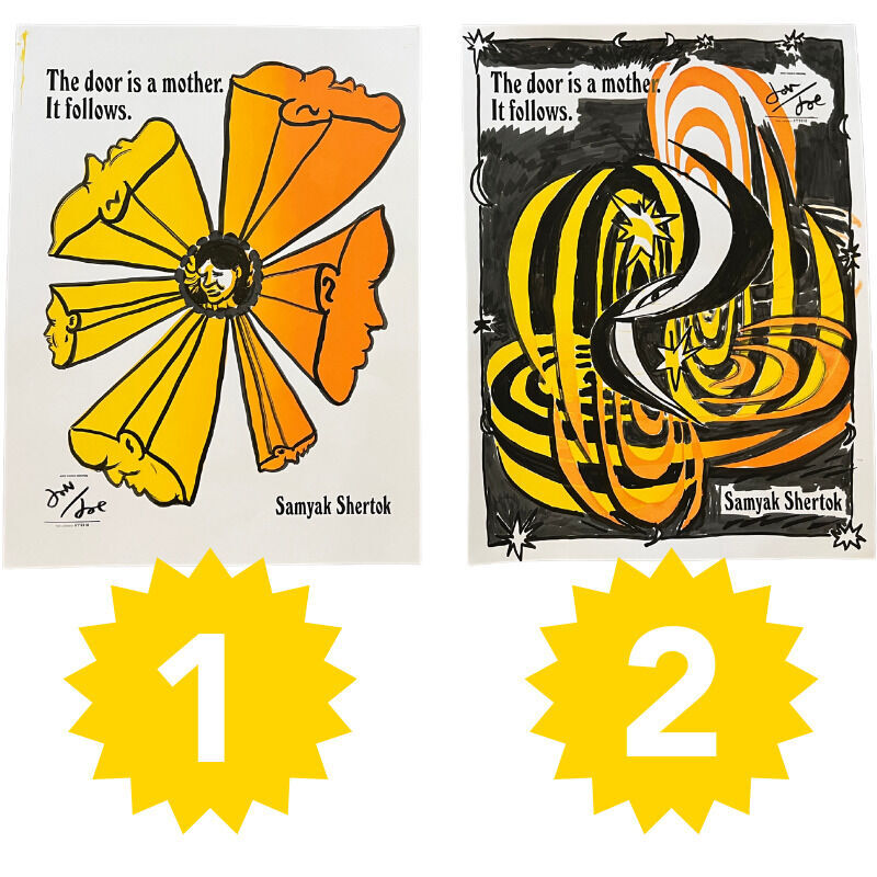 No Rhododedron by Samyak Shertok + Handmade Poster Print