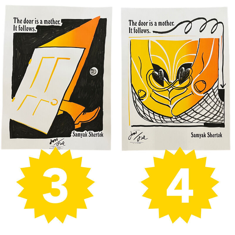 No Rhododedron by Samyak Shertok + Handmade Poster Print